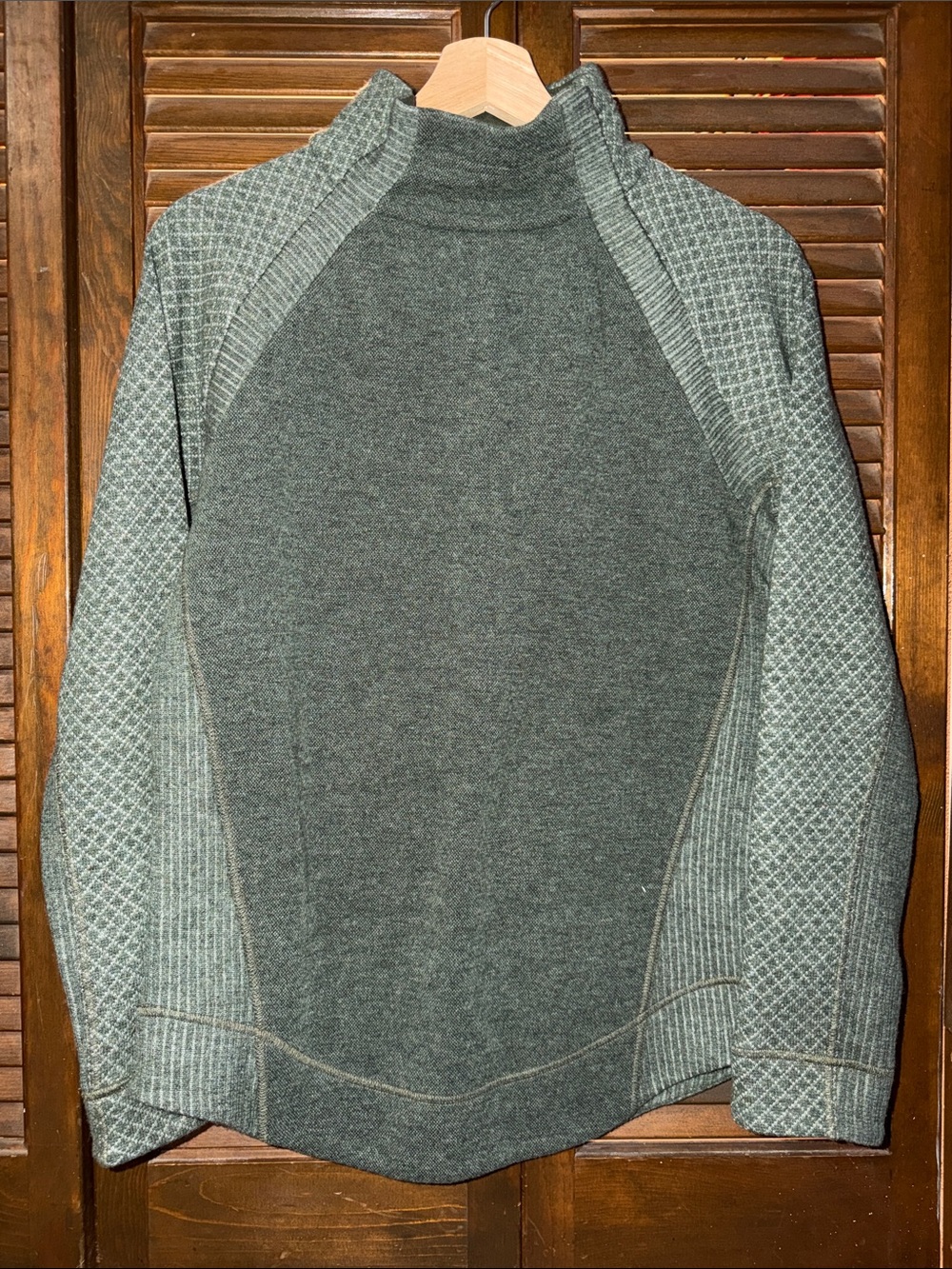 Prana Women's Green Cowl Neck Sweater
